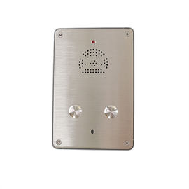 Cajas de la llamada de emergencia del sorbo de Ruggest IP65 del acero inoxidable en el campus para la comunicación