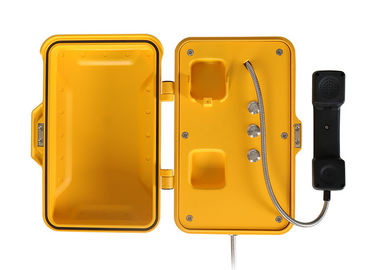 Un buen precio. Teléfono a prueba de intemperie industrial de emergencia con marcación automática de línea directa IP65-IP67 con 3 botones en línea