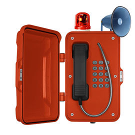 Teléfono a prueba de mal tiempo industrial IP66-IP67 de discurso ruidoso de la difusión robusta el SOS