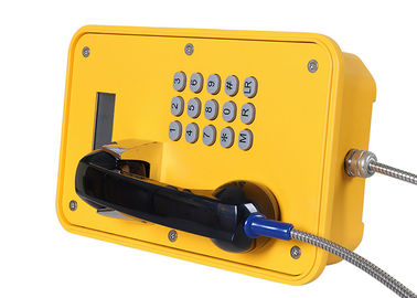 Un buen precio. Teléfono SOS resistente a la intemperie industrial SIP de emergencia del hospital con pantalla LCD en línea