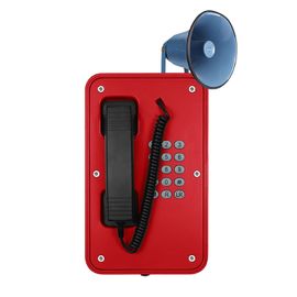 Un buen precio. Teléfono industrial resistente a la intemperie para túneles / ferrocarriles / metro en línea