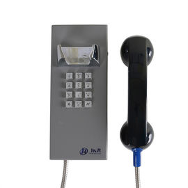 Un buen precio. Montaje en la pared rugoso lleno del telclado numérico del teléfono a prueba de vandalismo de la prisión con 2 años de garantía en línea