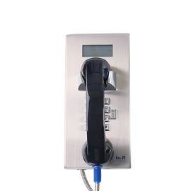 El teléfono resistente del vándalo resistente, Metal el teléfono de emergencia rugoso con la pantalla LED