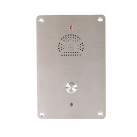 Acero inoxidable del SUS 304 impermeables del intercomunicador del sitio limpio del teléfono de la emergencia del elevador