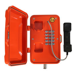Un buen precio. Telefono a prueba de explosión montado en pared / pilar en línea