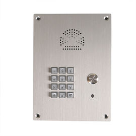 Teléfono del intercomunicador de la elevación del teléfono de emergencia del elevador de IP55 VoIP G/M 3G 80dBA VoIP