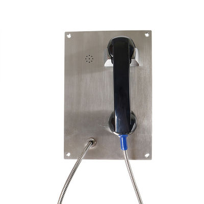 Un buen precio. Teléfono anti de acero inoxidable del vándalo IP55 del interruptor del gancho en línea