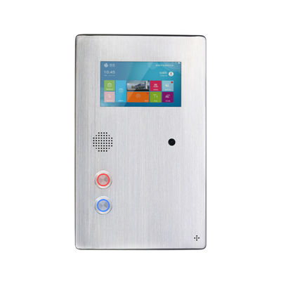 Ayuda SUS316 de 1024*600 LCD Android 5,1 señalar el intercomunicador