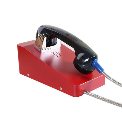 Lleno - teléfono a dos caras 80dBA de la cárcel del SORBO del cordón IP65 de los SS