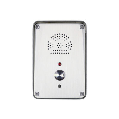 Teléfono atado de 80dBA IP55 del SUS del SORBO de acero sin manos del G/M 3G