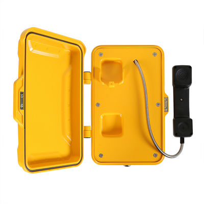Teléfono libre IP67 de las manos insonoras al aire libre del dial auto SIP2.0