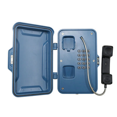Teléfono análogo IP67 de la central eléctrica de la prenda impermeable SIP2.0 de la FCC