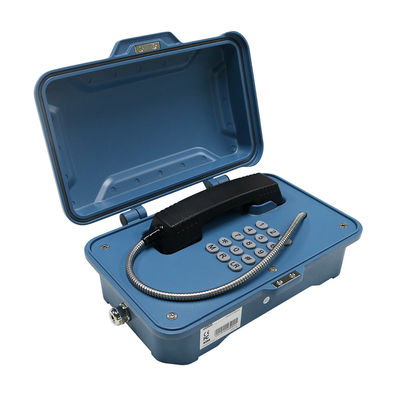 Teléfono impermeable de la central eléctrica del soporte VoIP SIP2.0 G/M de la pared