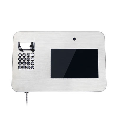 Un buen precio. Teléfono anti 1280*800 IPS de la prisión del teléfono del vándalo SUS316 en línea