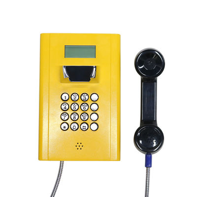 Teléfono resistente del vándalo del G/M 1.5W del SORBO para el hospital del banco