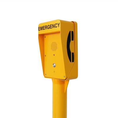 Teléfono impermeable de la estación de llamada de la FCC IP65 SUS304 para el túnel