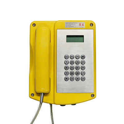 Teléfono a prueba de explosiones de ATEX Resisttel IECEX VoIP montado en la pared