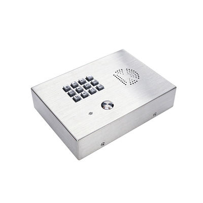 Un buen precio. El intercomunicador anti de la emergencia del teléfono del vándalo del altavoz exterior da libremente en línea