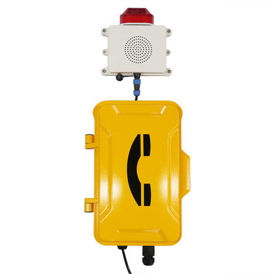 el teléfono Rj45 del impermeable del túnel de 90db IP67 SORBE el telclado numérico lleno