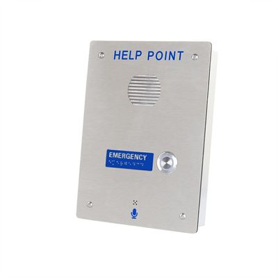 Un buen precio. Teléfono SIP de emergencia resistente a la corrosión, manos libres, PoE, IP55, analógico en línea