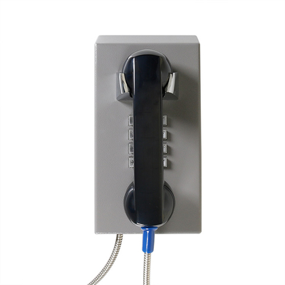 Montaje análogo resistente del pilar del servicio del interno de la prisión del teléfono del metal SIP2.0 POE