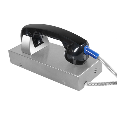 Teléfono a prueba de vandalismo del protocolo del SORBO lleno - acero inoxidable a dos caras IP66