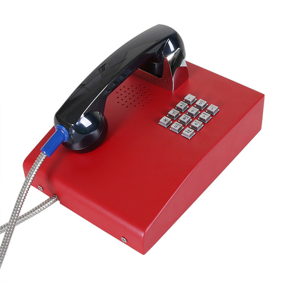 El teléfono resistente Robuste del vándalo rugoso del telclado numérico laminó el acero