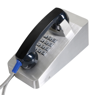 Un buen precio. SIP2.0 SS Telefono resistente al vandalismo IP54 Montaje de escritorio VoIP en línea
