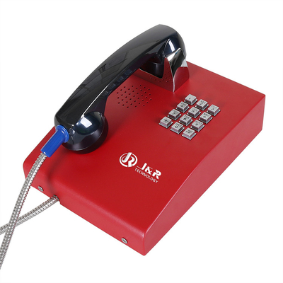 Un buen precio. IP65 robusto y resistente a los daños telefónicos Full Duplex de acero laminado en frío SIP 2.0 en línea