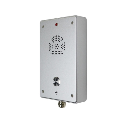 Un buen precio. Teléfono de emergencia de punto a punto del botón del intercomunicador uno IP66 para el elevador en línea
