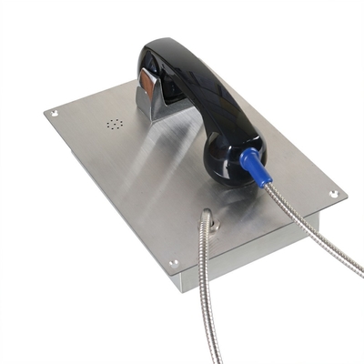 Un buen precio. Teléfono de emergencia con auricular de línea directa de acero inoxidable cepillado con marcación automática en línea
